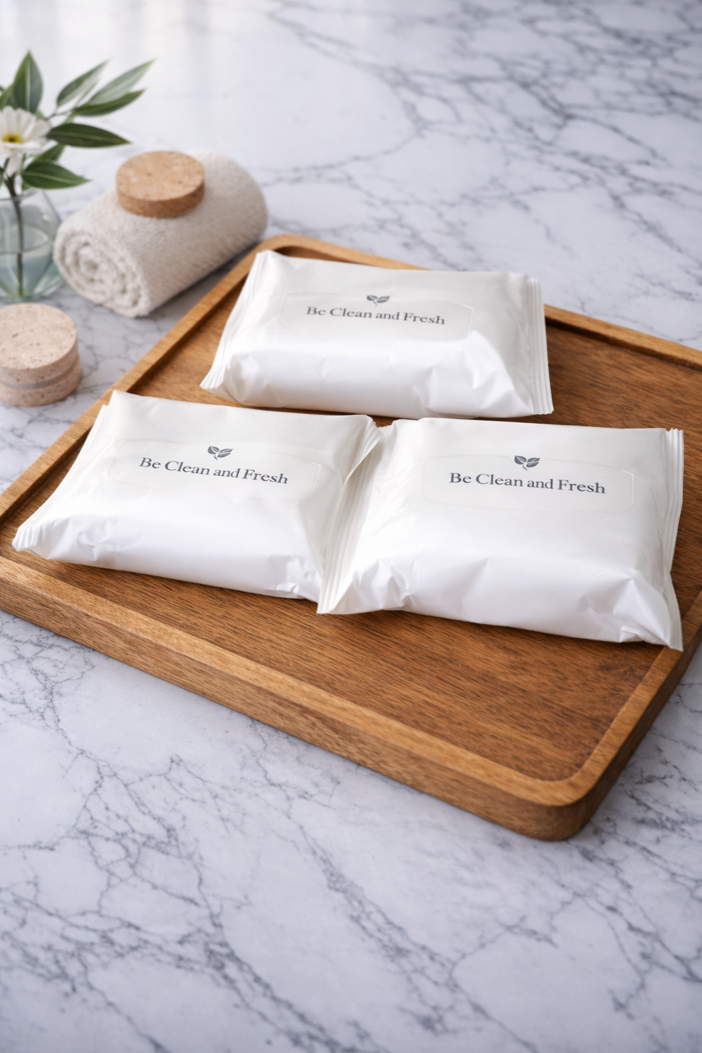 Be Clean & Fresh – Recharge papier humide (abonnement)